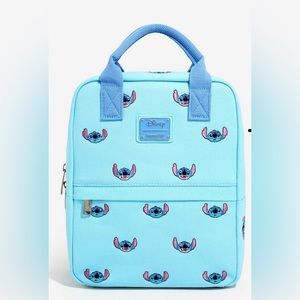 Loungefly Disney Lilo & Stitch Heads Canvas Mini Backpack